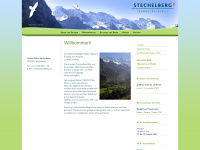 stechelberg.ch Webseite Vorschau