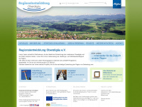 regionalentwicklung-oa.de Webseite Vorschau