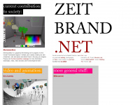 zeitbrand.net Webseite Vorschau