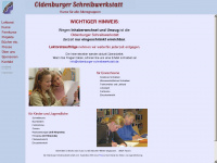 oldenburger-schreibwerkstatt.de Webseite Vorschau