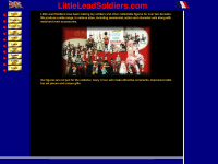 littleleadsoldiers.com Webseite Vorschau