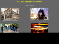 christian-behring.com Webseite Vorschau