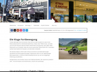 bemoto.ch Webseite Vorschau