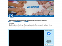 poland-syndrom.de Webseite Vorschau