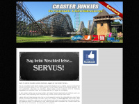 coaster-junkies.de Webseite Vorschau