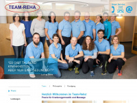 team-reha.de Webseite Vorschau