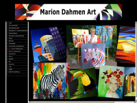 marion-dahmen-art.de Webseite Vorschau