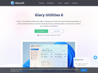 glarysoft.com Webseite Vorschau