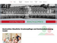 backschies.de Webseite Vorschau