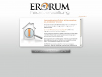 erorum.de Webseite Vorschau