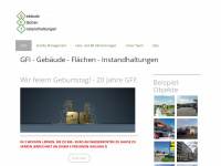 gfi-facility.com Webseite Vorschau