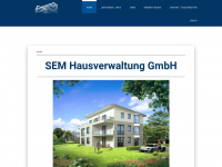 sem-hausverwaltung.de Webseite Vorschau
