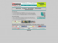 baumeister-lorenz.at Webseite Vorschau