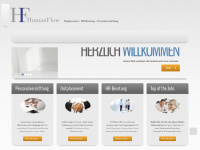humanflow.ch Webseite Vorschau