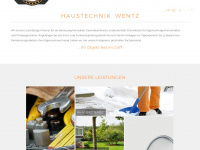 haustechnik-wentz.de Webseite Vorschau