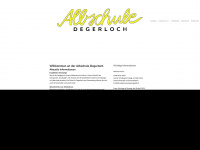 albschule-degerloch.de Webseite Vorschau