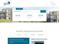 alle-immobilien.ch Webseite Vorschau