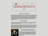 cephasministry.com Webseite Vorschau
