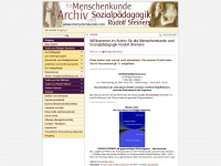 menschenkunde.com Webseite Vorschau