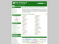 bau-katalog.at Webseite Vorschau