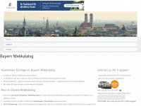 bayern-webkatalog.de Webseite Vorschau