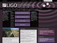 ligo.caltech.edu Webseite Vorschau
