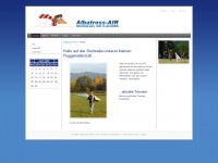 albatross-air.at Webseite Vorschau