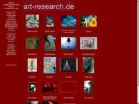 art-research.de Webseite Vorschau