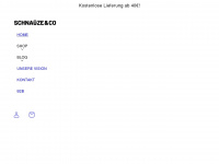 schnauze-und-co.de Webseite Vorschau