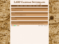 larpkalender.ch Webseite Vorschau