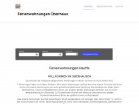 ferien-oberhausen.de Webseite Vorschau