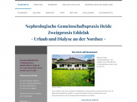 dialyse-eddelak.de Webseite Vorschau