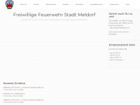 feuerwehr-meldorf.de Webseite Vorschau