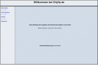 cityfly.de Webseite Vorschau