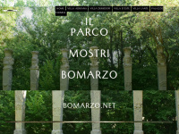 bomarzo.net Webseite Vorschau