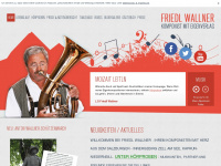 friedlwallner.at Webseite Vorschau