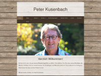 peter-kusenbach.de Webseite Vorschau