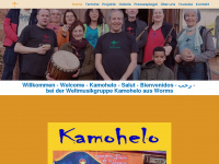 kamohelo.de Webseite Vorschau
