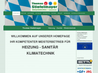 stiefelmayer-heizung.de Webseite Vorschau