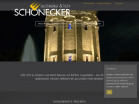 schoenecker-heidelberg.de Webseite Vorschau