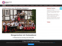 bayern-fanclub-ohmtal.de Webseite Vorschau