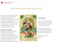 rosenmuseum.com Webseite Vorschau