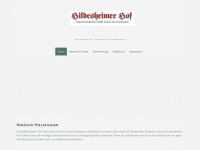 hildesheimer-hof.de Webseite Vorschau