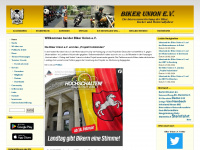 bikerunion.de Webseite Vorschau