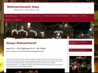weihnachtsmarkt-alzey.de Webseite Vorschau