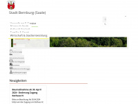 bernburg.de Webseite Vorschau
