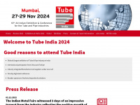 tube-india.com Webseite Vorschau