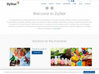 dystar.com Webseite Vorschau