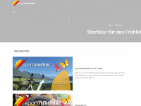 sport-mathis.com Webseite Vorschau