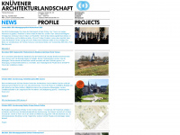 architekturlandschaft.de Webseite Vorschau